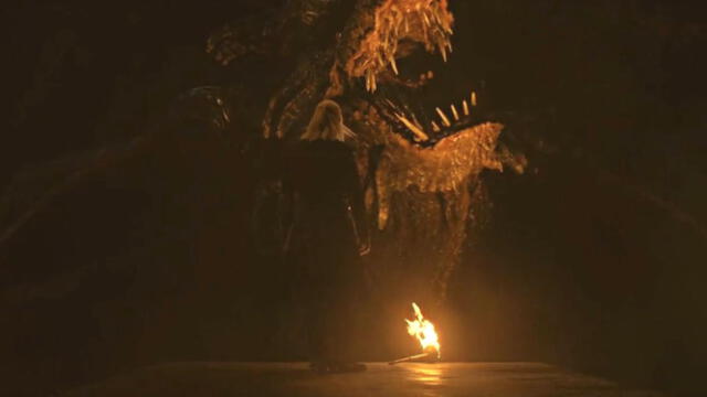 Vermithor y Daemon Targaryen. Foto: captura de HBO Max