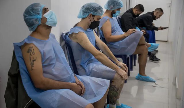 La campaña tuvo una gran acogida en el Hospital Regional de Trujillo. Foto: Foto: EFE    