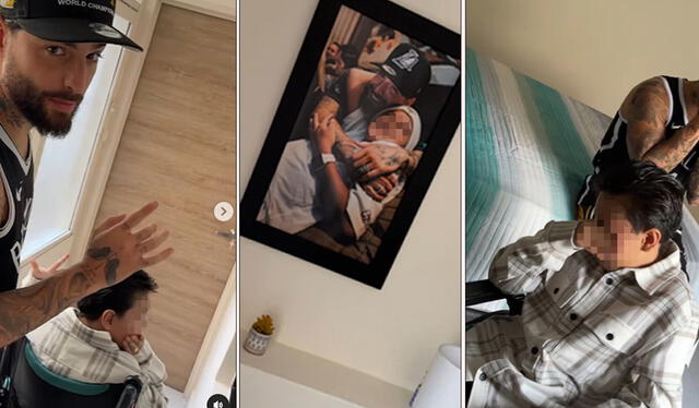 Maluma entregó una casa a Bastián, un niño que padece de cáncer. El momento quedó grabado a través de la cuenta de Instagram del cantante. Foto: composición La República/@maluma/Instagram