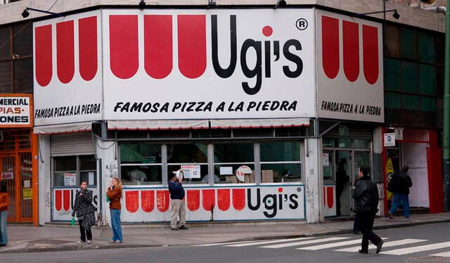 Ugi's siempre se caracterizó por su pizza a precio barato. Foto: Cronista