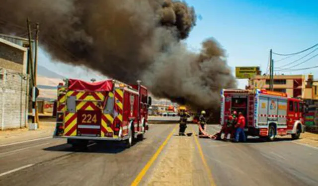 Suceso se registró en el sector La Heroica. Foto: Alma Noticias