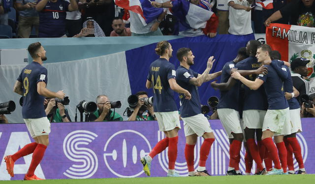 Francia derrotó 4-1 a Australia en el Mundial Qatar 2022. Foto: EFE