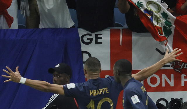 Mbappé anotó el tercer tanto de los franceses. Foto: EFE