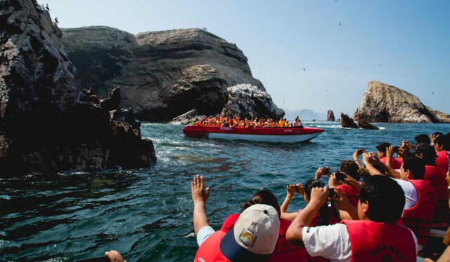  Las Islas Ballestas, uno de lo lugares más atractivos de Paracas. Foto: Andina   