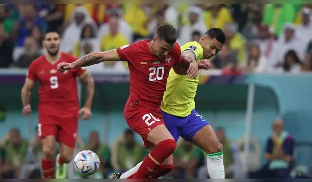 El último encuentro de Brasil fue con Serbia y salió victorioso. Foto: CNN en Español El último encuentro de Brasil fue con Serbia y salió victorioso. Foto: CNN en Español