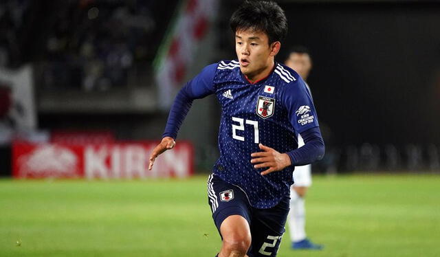 Takefusa Kubo jugó en el Real Madrid. Foto: Forbes.   