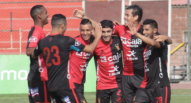 Yahya Boumediene marcó su único gol en Perú contra Sport Huancayo en la última fecha del Clausura. Foto: Melgar
