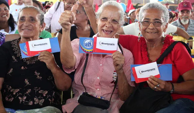  Los adultos mayores que no lograron cumplir con los requisitos suficientes para cotizar en el IVSS pueden optar el subsidio de Amor Mayor. Foto: Noticias 24 Carabobo.   