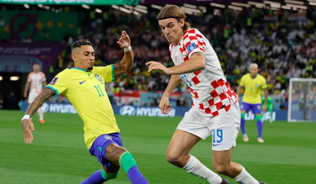 Croacia eliminó a Brasil del Mundial Qatar 2022. Foto: EFE.   
