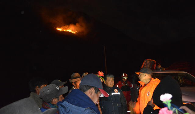 Llegada del gobernador Carlos Rua a Quispillaccta el 5 de dicembre. Foto: Gobierno Regional de Ayacucho