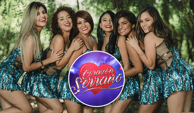  Nickol Sinchi, Yrma Guerrero, Kiara Lozano, Lesly Águila, Susana Alvarado Carmen y Ana Lucía Urbina son las 6 vocalistas de Corazón Serrano. Foto: Composición LR/Fabrizio Oviedo   