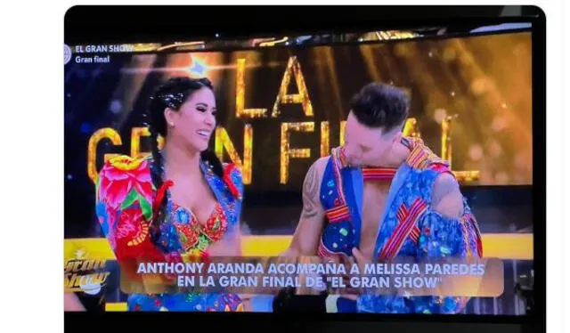 Memes y críticas tras eliminación de Melissa Paredes con Anthony Aranda de "El gran show". Foto: captura de Twitter