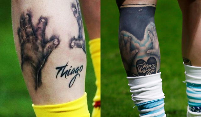 Tatuaje de Thiago. Foto: composición LR/Marca/difusión