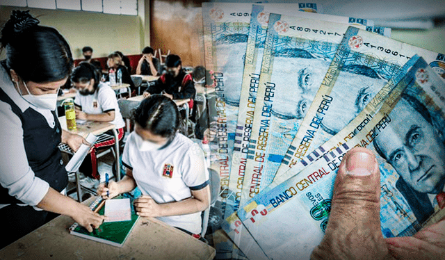 Minedu: sueldo docente incrementará 500 y 800 soles en el 2023. Foto: composición Jazmin Ceras/LR/John Reyes/La República 