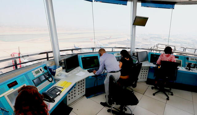 En el Perú se puede estudiar la carrera de controlador aéreo en la Corporación de Aeropuertos y Aviación Comercial. Foto: Andina   