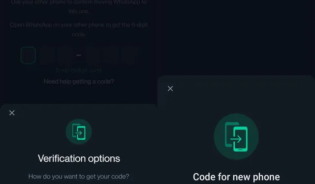 Código de verificación en WhatsApp. Foto: WABetaInfo