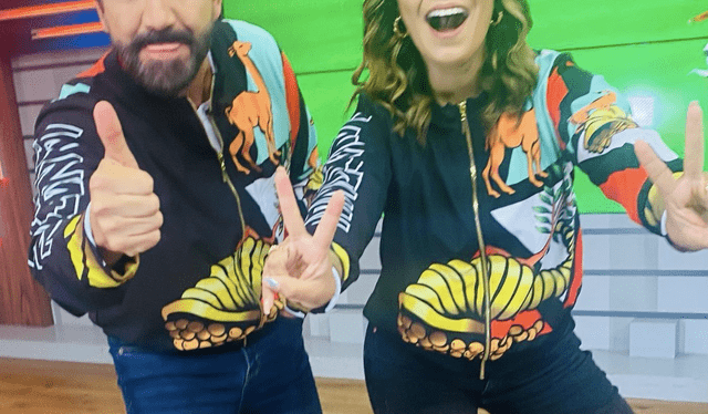  Fernando Díaz y Alicia Retto son una de las duplas televisivas más queridas por el público peruano. Foto: Instagram<br><br>    