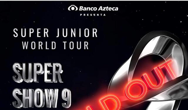 Super Junior en México. Foto: Super Boletos   