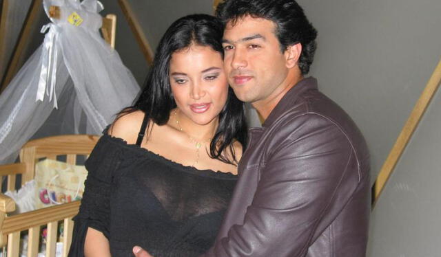  Mariella Zanetti y Farid Ode contrajeron nupcias tras el embarazo de la modelo. Foto: GLR    