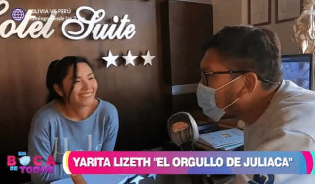Yarita Lizeth presentó su hotel tres estrellas en Juliaca. Foto: América TV