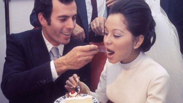   Isabel Preysler and Julio Iglesias were married on January 20, 1971. Photo: LR File   