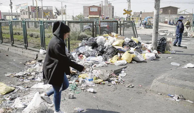  &nbsp;Arequipa no tiene un nuevo botadero habilitado para depositar la basura. Foto: Rodrigo Talavera/ LR    