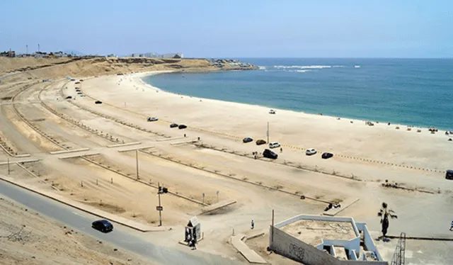  La playa El Silencio se encuentran en el distrito de Punta Hermosa, al sur de Lima.    