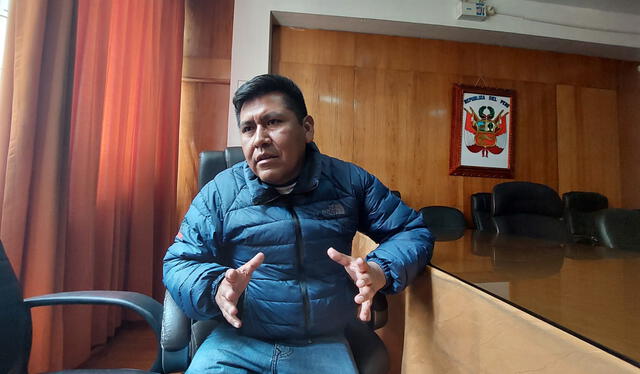  Richard Hancco Soncco es gobernador regional de Puno. Foto: La República    