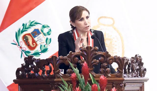 Patricia Benavides era uno de los objetivos de la red conformada por 'El Español'. Foto: Fiscalía de la Nación   