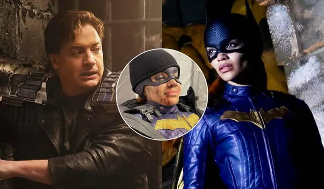  Brendan Fraser y Leslie Grace protagonizaron una intensa escena de acción en la película "Batgirl". Foto: composición LR/Warner Bros./Leslie Grace/Instagram   
