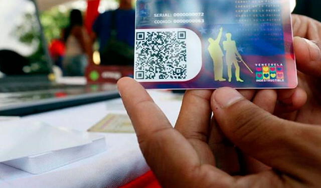 Los beneficiarios al Carnet Patria recibirán el Bono de Reyes 2023. Foto: El Nacional