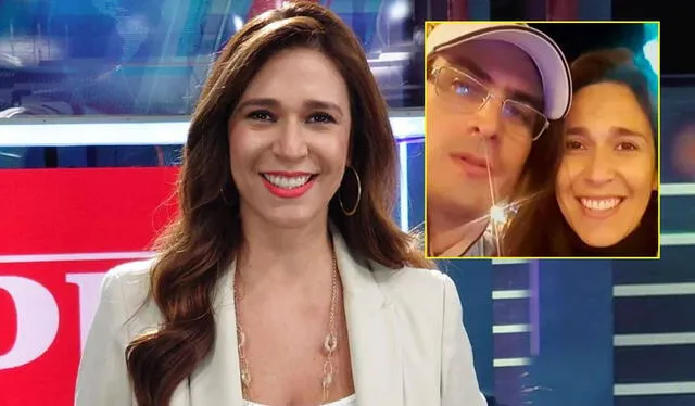 Verónica Linares anunció su compromiso con su actual pareja. Foto: composición LR/captura América TV