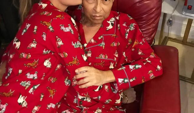 Ariadna Gutiérrez y su padre. Foto: Ariadna Gutiérrez/Instagram