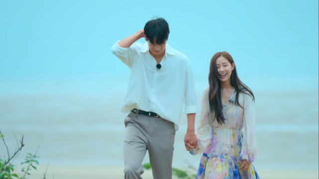 Jongwoo y Seulki en el capítulo 10 de "Cielo para dos", temporada 2. Foto: Netflix Jongwoo y Seulki en el capítulo 10 de "Cielo para dos", temporada 2. Foto: Netflix