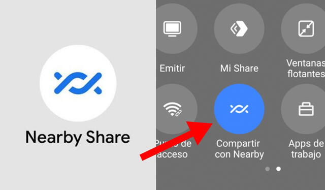 Compartir con Nearby es una función impulsada Google, Android y ChromeOS. Foto: composición LR/Google Support/La República