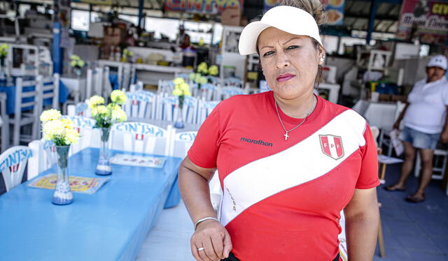 "Antes, lo que ganábamos en el verano nos ayudaba a vivir el resto del año", dice Cintya Ramos. Foto: John Reyes