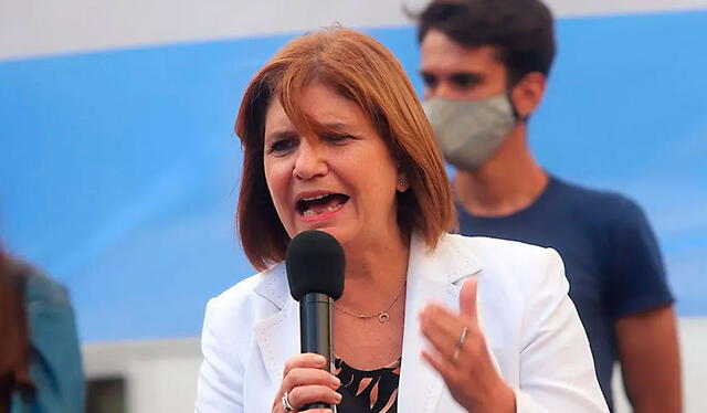 Patricia Bullrich, opositora argentina, sería la sucesora de Mauricio Macri. Foto: A24    