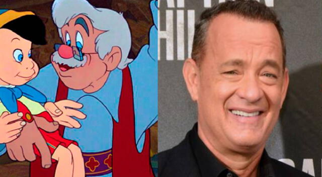 Tom Hanks dio vida a Gepetto en "Pinocho". Foto: Disney   