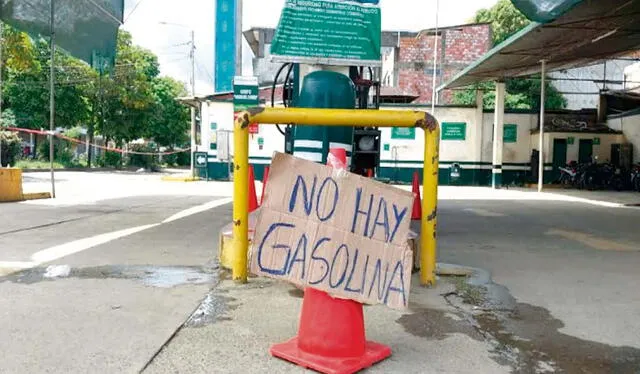 Alerta. La falta de combustible es general en la región. Foto: difusión.    