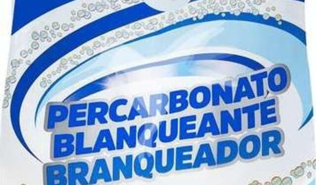 El percarbonato de sodio tiene varias presentaciones comerciales como blaqueador. Foto: Prensa Iberica    