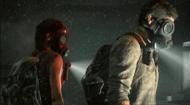  Esporas y máscaras en el videojuego de "The last of us". Foto: PlayStation   