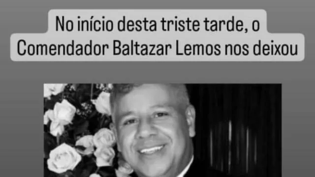  Post de Facebook que usó Lemos para anunciar su propia muerte. Foto: Baltazar Lemos/facebook    