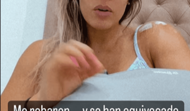Alejandra Baigorria denunció robo en su Instagram. Foto: captura/ Instagram de Alejandra Baigorria Alejandra Baigorria denunció robo en su Instagram. Foto: captura/ Instagram de Alejandra Baigorria