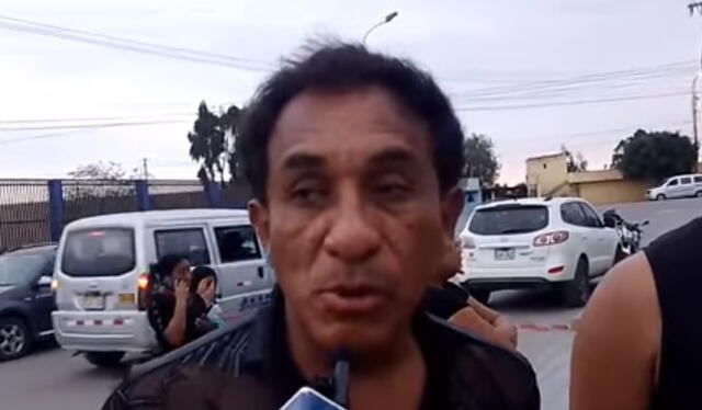 Alcalde de Casa Grande llegó a solidarizarse con la herida. Foto: captura Canal Tele Tres   
