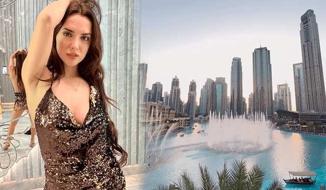  Rosángela Espinoza goza de lujos en viaje a Dubai. Foto: composición LR/ instagram/ difusión   