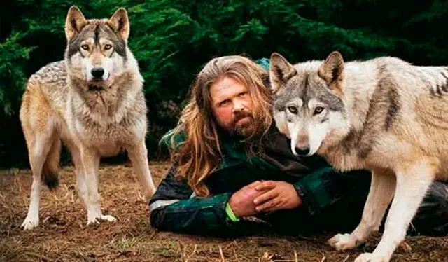 Shaun Ellis, el hombre que dejó a su esposa y 5 hijos para vivir con una  manada de lobos | Estados Unidos | Inglaterra | Animales | Mundo | La  República