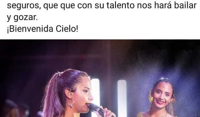  Cielo Heredia es la nueva miembro de Corazón Serrano. Foto: @corazónserrano/Instagram   