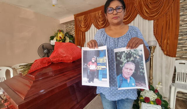  Hermana de Víctor Santisteban, fallecido durante protestas en Lima. Foto: <em> María Pía Ponce/ URPI-LR</em>    