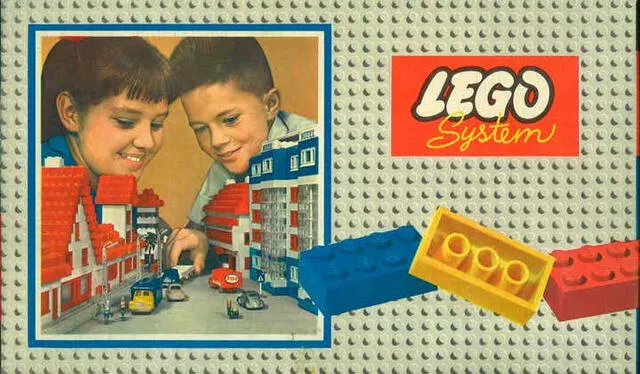  Primeros productos de LEGO. Foto: LEGO   