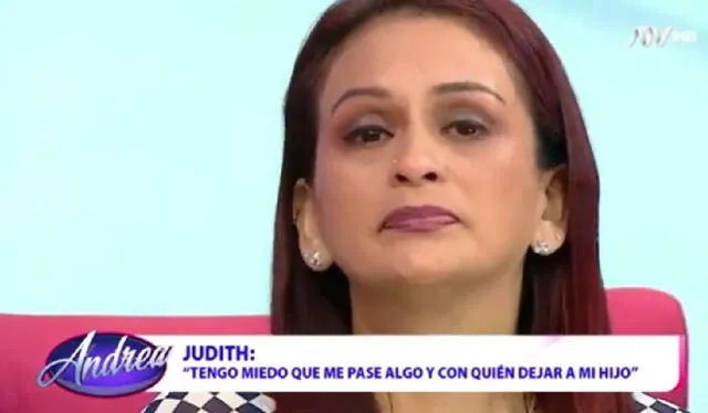  Judith Vizcardo denunció a Sandro Solar en el programa de Andrea Llosa. Foto: ATV   